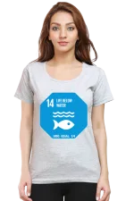 Life Below Water – Goal 14 Sustainable Development T-Shirt for Women