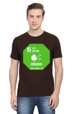 Life on Land – Goal 15 Sustainable Development T-Shirt for Men