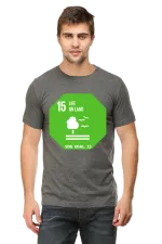 Life on Land – Goal 15 Sustainable Development T-Shirt for Men