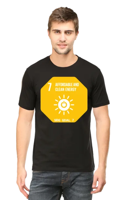 Affordable and Clean Energy – Goal 7 Sustainable Development T-Shirt for Men
