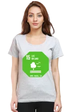 Life on Land – Goal 15 Sustainable Development T-Shirt for Women