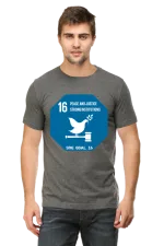 Peace, Justice, and Strong Institutions – Goal 16 Sustainable Development T-Shirt for Men