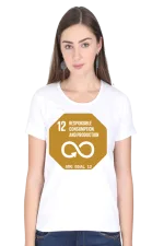 Responsible Consumption and Production – Goal 12 Sustainable Development T-Shirt for Women