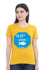 Life Below Water – Goal 14 Sustainable Development T-Shirt for Women