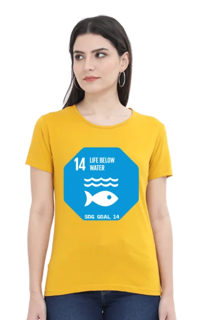 Life Below Water – Goal 14 Sustainable Development T-Shirt for Women