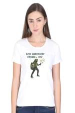 Eco Warrior Mode: On – Women’s Organic Cotton T-Shirt