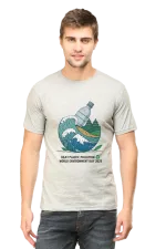 Men’s Eco Tee – Say No to Plastic | World Environment Day 2025 Special