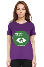 Climate Action – Goal 13 Sustainable Development T-Shirt for Women