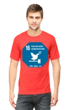 Peace, Justice, and Strong Institutions – Goal 16 Sustainable Development T-Shirt for Men