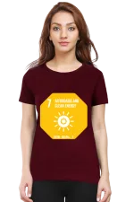 Affordable and Clean Energy – Goal 7 Sustainable Development T-Shirt for Women