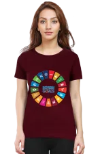 The Global Goals for Sustainable Development – T-Shirt for Women