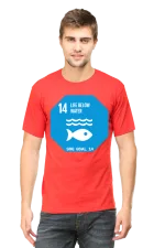 Life Below Water – Goal 14 Sustainable Development T-Shirt for Men