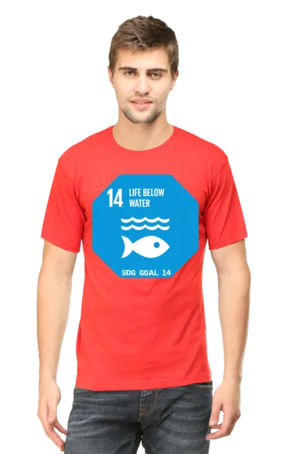 Life Below Water – Goal 14 Sustainable Development T-Shirt for Men