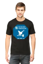 Peace, Justice, and Strong Institutions – Goal 16 Sustainable Development T-Shirt for Men