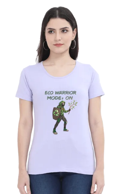 Eco Warrior Mode: On – Women’s Organic Cotton T-Shirt