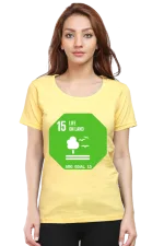 Life on Land – Goal 15 Sustainable Development T-Shirt for Women