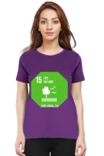 Life on Land – Goal 15 Sustainable Development T-Shirt for Women