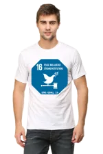 Peace, Justice, and Strong Institutions – Goal 16 Sustainable Development T-Shirt for Men