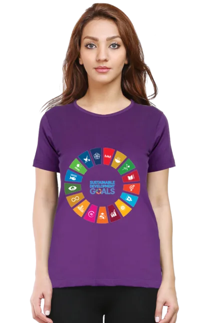 The Global Goals for Sustainable Development – T-Shirt for Women