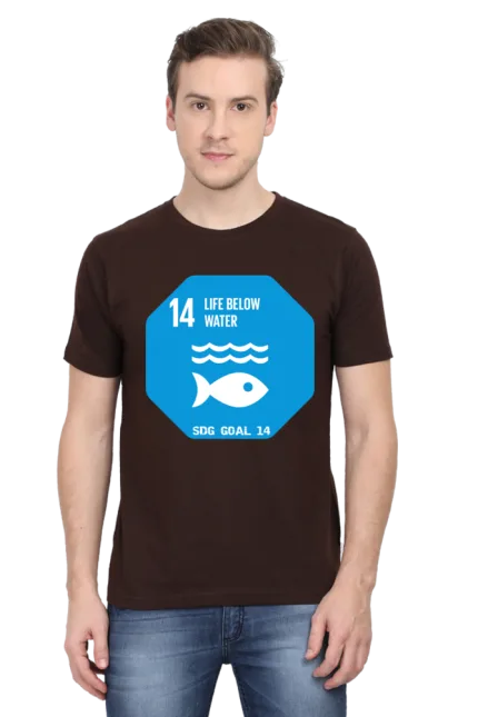 Life Below Water – Goal 14 Sustainable Development T-Shirt for Men