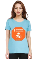 Industry, Innovation and Infrastructure – Goal 9 Sustainable Development T-Shirt for Women