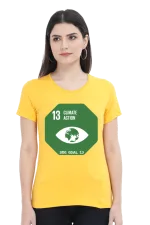 Climate Action – Goal 13 Sustainable Development T-Shirt for Women