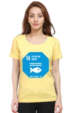 Life Below Water – Goal 14 Sustainable Development T-Shirt for Women