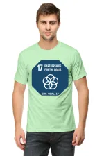 Partnerships for the Goals – Goal 17 Sustainable Development T-Shirt for Men