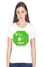Life on Land – Goal 15 Sustainable Development T-Shirt for Women