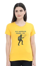 Eco Warrior Mode: On – Women’s Organic Cotton T-Shirt