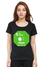 Life on Land – Goal 15 Sustainable Development T-Shirt for Women