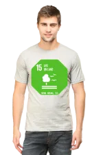Life on Land – Goal 15 Sustainable Development T-Shirt for Men