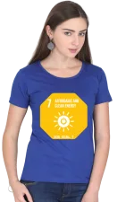 Affordable and Clean Energy – Goal 7 Sustainable Development T-Shirt for Women