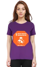 Industry, Innovation and Infrastructure – Goal 9 Sustainable Development T-Shirt for Women