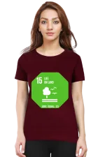 Life on Land – Goal 15 Sustainable Development T-Shirt for Women