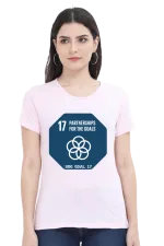 Partnerships for the Goals – Goal 17 Sustainable Development T-Shirt for Women
