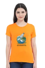 Women’s Organic Tee – Beat Plastic in Style | Eco Edition 2025