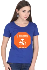 Industry, Innovation and Infrastructure – Goal 9 Sustainable Development T-Shirt for Women