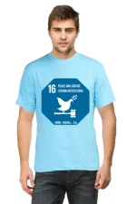 Peace, Justice, and Strong Institutions – Goal 16 Sustainable Development T-Shirt for Men