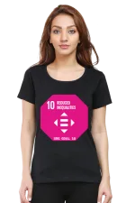 Reduced Inequalities – Goal 10 Sustainable Development T-Shirt for Women