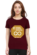 Responsible Consumption and Production – Goal 12 Sustainable Development T-Shirt for Women