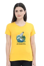 Women’s Organic Tee – Beat Plastic in Style | Eco Edition 2025