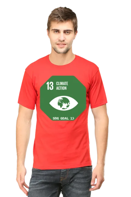 Climate Action – Goal 13 Sustainable Development T-Shirt for Men