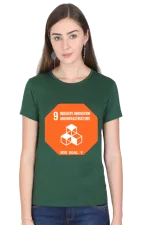 Industry, Innovation and Infrastructure – Goal 9 Sustainable Development T-Shirt for Women