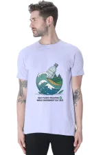 Men’s Eco Tee – Say No to Plastic | World Environment Day 2025 Special