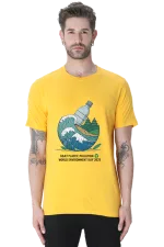 Men’s Eco Tee – Say No to Plastic | World Environment Day 2025 Special