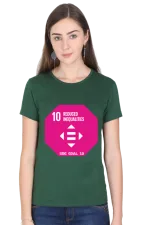 Reduced Inequalities – Goal 10 Sustainable Development T-Shirt for Women
