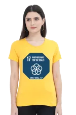 Partnerships for the Goals – Goal 17 Sustainable Development T-Shirt for Women