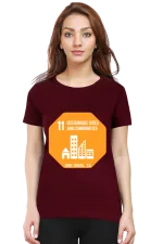 Sustainable Cities and Communities – Goal 11 Sustainable Development T-Shirt for Women