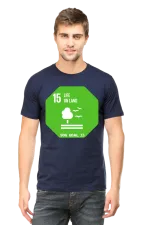 Life on Land – Goal 15 Sustainable Development T-Shirt for Men